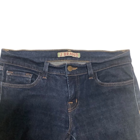 J Brand Skinny Jeans Sz 27 Dark Wash - Picture 7 of 9